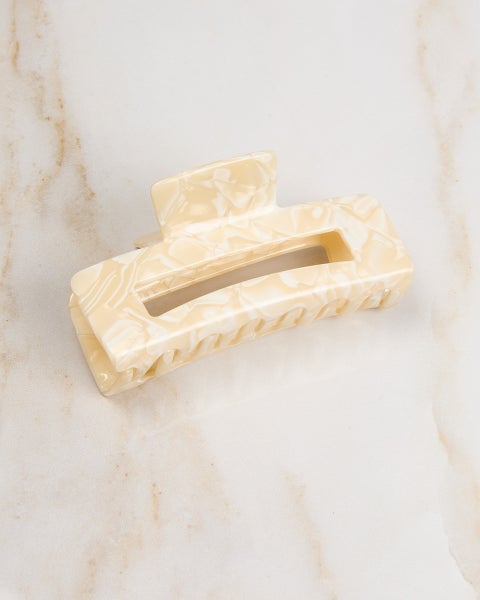 Hiusklipsi 10,5cm Ivory