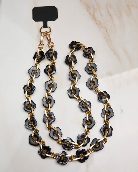 Kaulanauha puhelimelle Bloom black