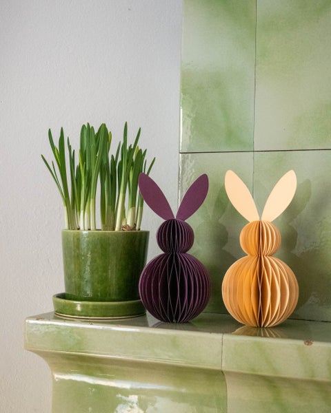 P&auml;&auml;si&auml;ispupu paperia purppura 22 cm